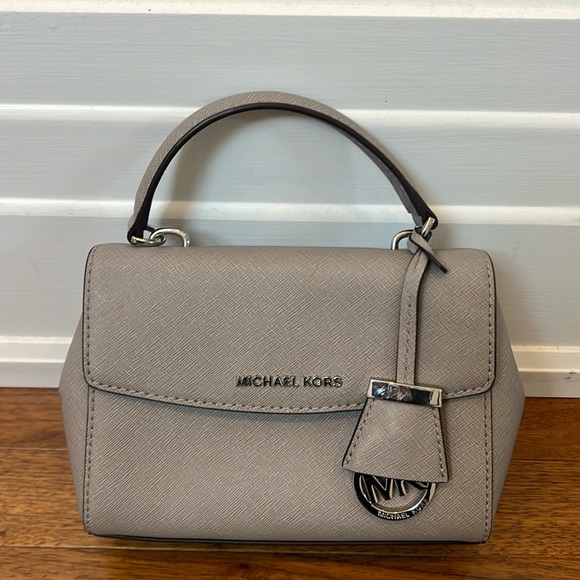 Grey Michael Kors mini purse - Picture 1 of 2
